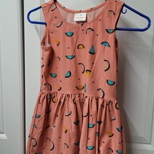 Hanna Andersson Dress Girls Size: 10.  140 Cute Watermelon Sleeveless